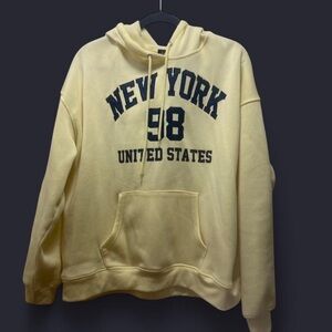 Justify New York 98 Hoodie - Cream